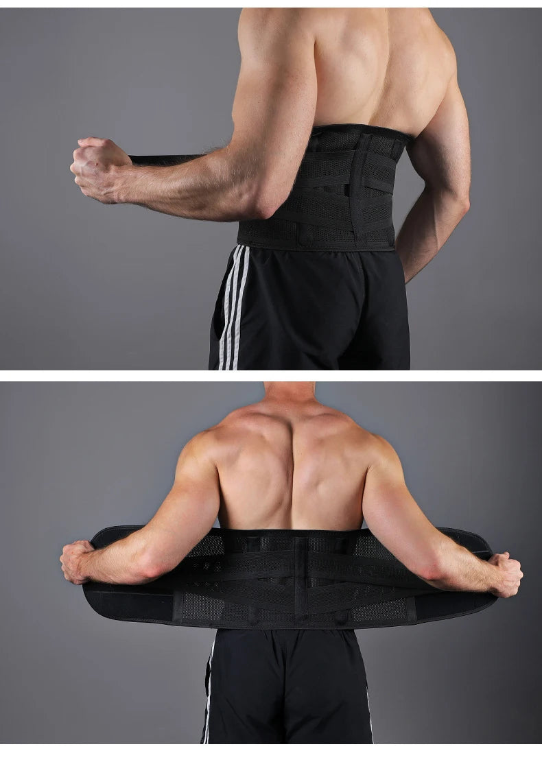 Sports Belt Four Seasons Waist Protection Fitness Sweat Belt Men's Training Belt Fixed Waist Waist Support
